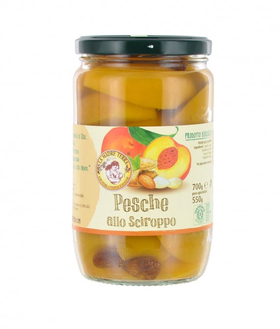 Pesche allo sciroppo - 700 gr
